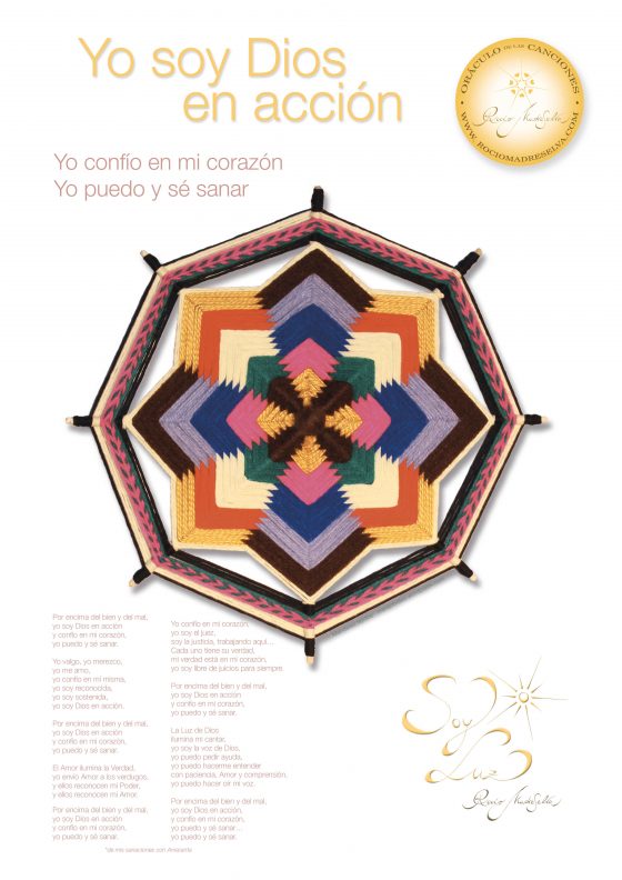 Póster de Soy luz - Yo soy Dios en acción